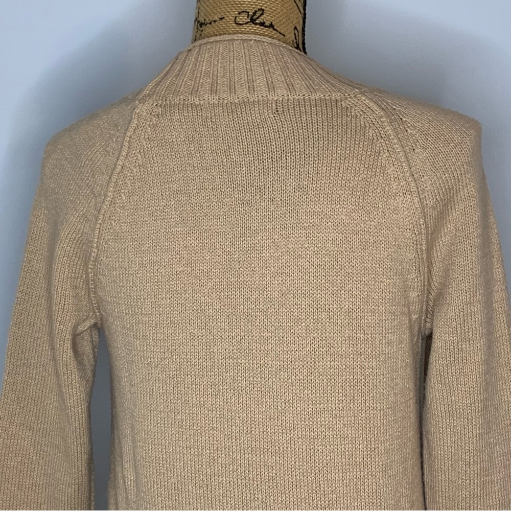 Banana Republic Camel Long Sleeve Petite Knit Dress NWT - Picture 8 of 12